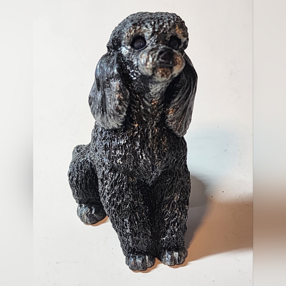 Black Poodle Statue by Unted Design/Black Poodle/Poodle Statue